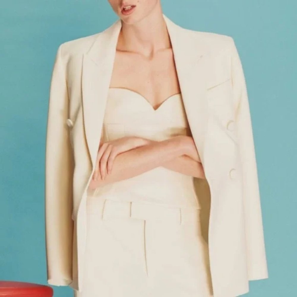 ZARA Tailored Double Breasted Blazer